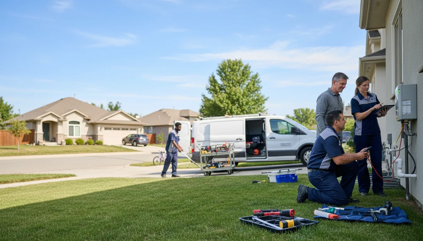 Tankless water heater service in Littlerock, CA